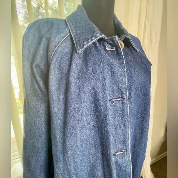 Vintage OshKosh B'gosh Dark Blue Jean Jacket - Picture 2 of 12